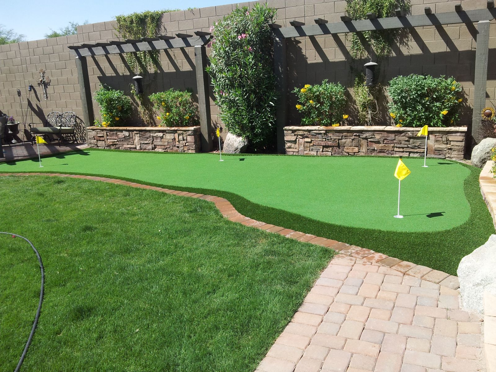Chandler Fake Grass. Artificial Turf Solves Drainage Issues