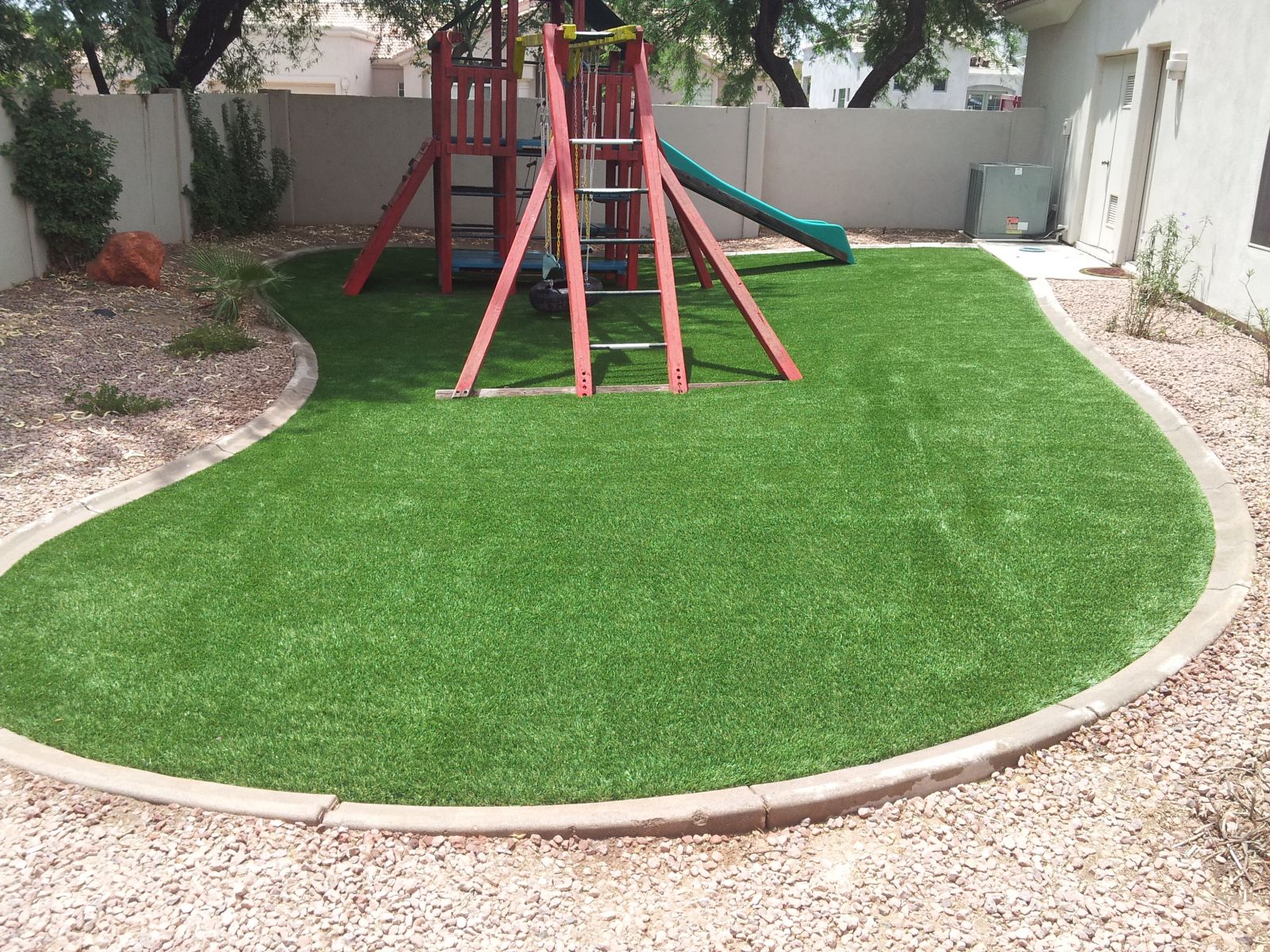 Chandler Fake Grass. Artificial Turf For Kids Play Areas